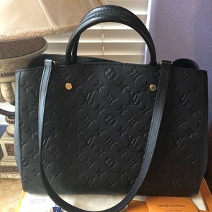 AUTHENTIC LOUIS VUITTON....MOUNTAIGNE GM!!